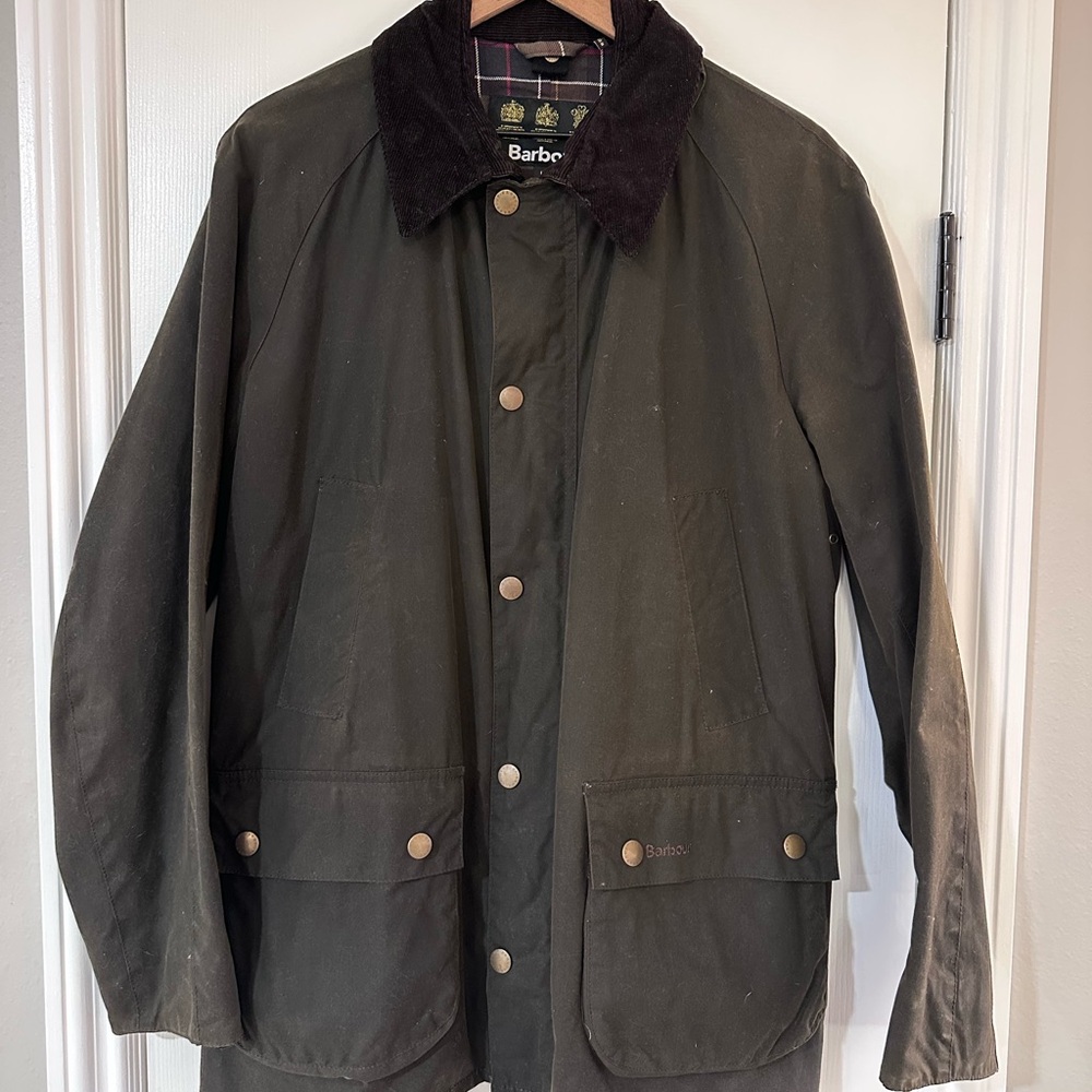 Barbour Men's Ashby Olive Jacket